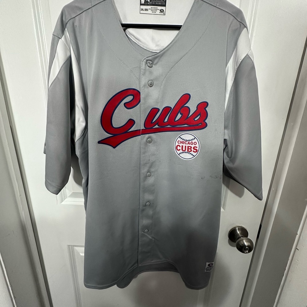 Genuine Merchandise Gray and Red Cubs Jersey